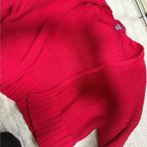 Cozy Red Women's Sweater